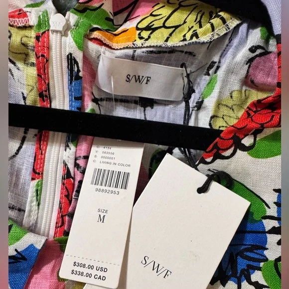 Anthropologie SWF Linen Romper - Picture 8 of 8